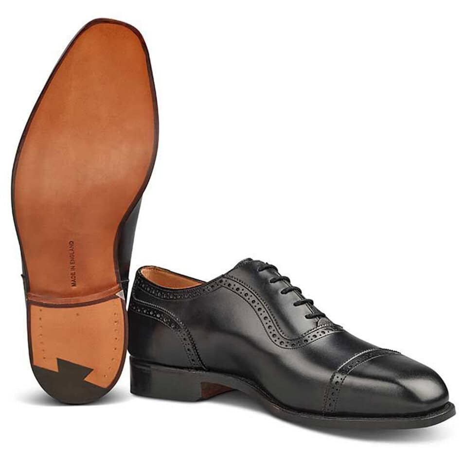 Tricker's Belgrave in Black Calf Size 12 Only - Bradshaw & Lloyd